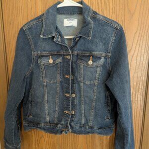 Old Navy Classic Button Denim Jacket-Girls XL(14-16)